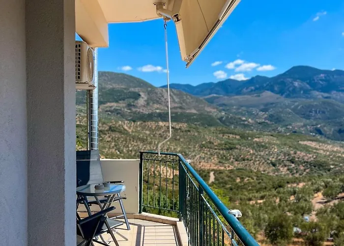 Dream View 9km Away From Kalamata Lejlighed *